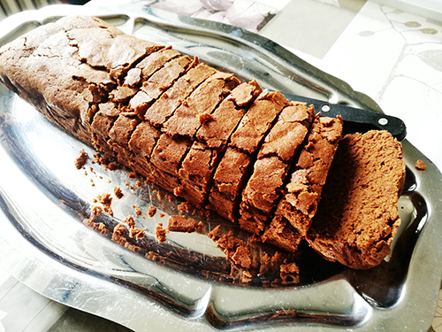 Cake divin au chocolat et aux blancs d’oeufs