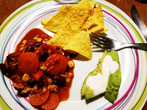 chili sans viande notrebonnefranquette