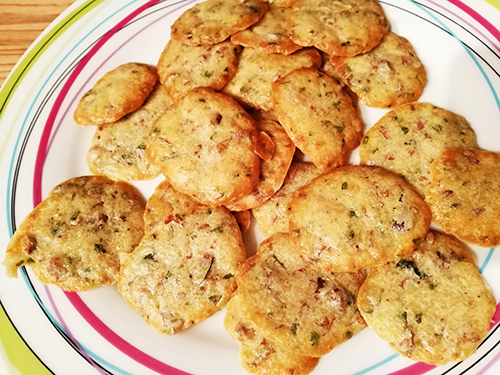 crackers au basilic notrebonnefranquette