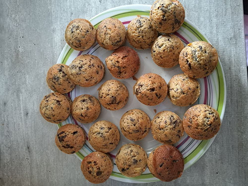 Cupcakes au chocolat et aux zestes d’orange