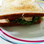 Sandwich au pesto servi notrebonnefranquette